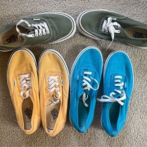 Vans Authentic Bundle Sz 10